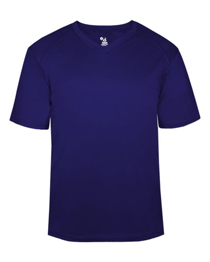 Badger B-Core V-Neck T-Shirt 4124 #color_Purple 