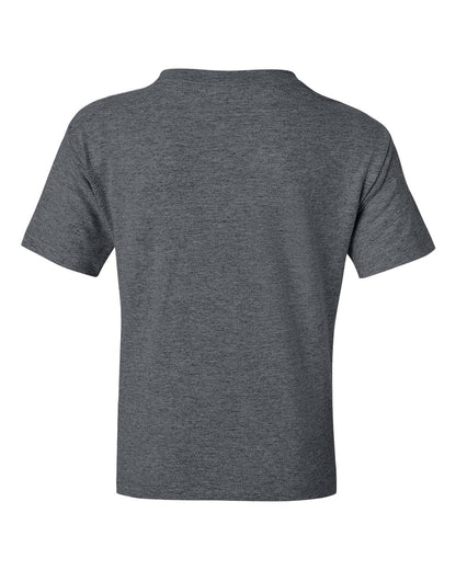 Gildan Youth DryBlend® T-Shirt 8000B #color_Dark Heather