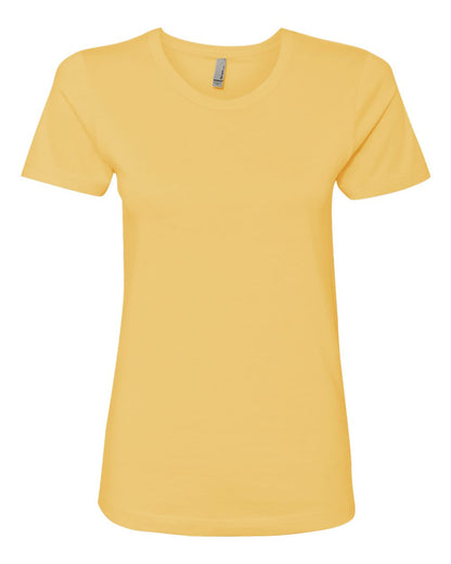 Next Level Women’s Cotton T-Shirt 3900 #color_Banana Cream