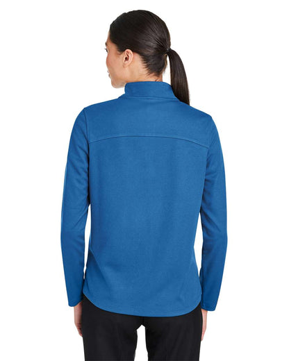 North End Women's Express Tech Performance Pique Quarter-Zip Pullover NE412W #colormdl_Light Nautical Blue