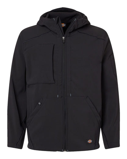 Dickies Men's Tall Protect Hooded Jacket PH10T #color_Black