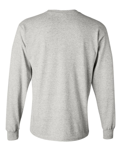 Gildan Unisex Heavy Cotton™ Long Sleeve T-Shirt 5400 #color_Ash