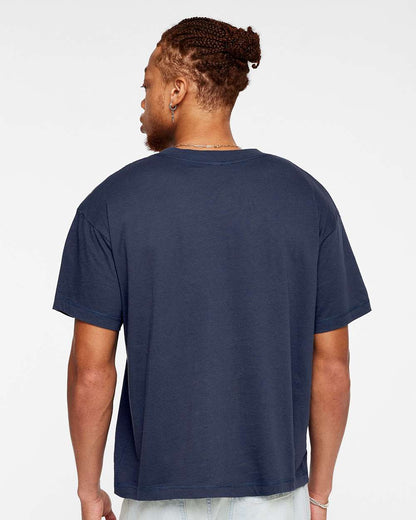 LAT Relaxed Crew Tee 3520 #colormdl_Denim