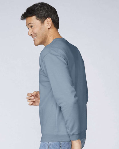 Gildan Unisex Softstyle® Midweight Crewneck Sweatshirt SF000 #colormdl_Stone Blue