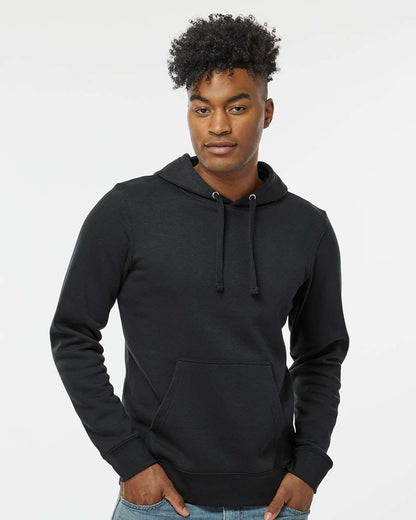 J. America Unisex BTB Fleece Hooded Sweatshirt 8720 #colormdl_Black