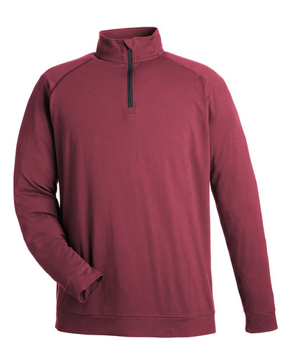 Swannies Men's Colt Quarter-Zip Pullover SWC500 #color_Maroon