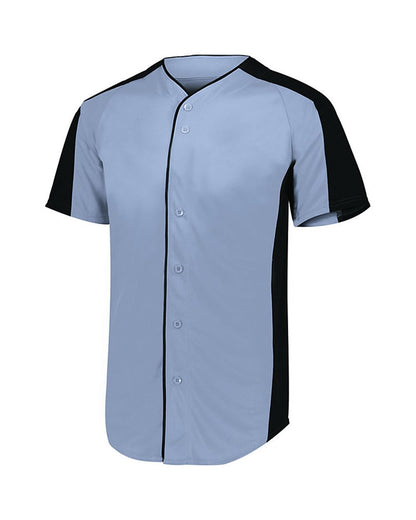 Augusta Sportswear Youth Full Button Baseball Jersey 1656 Augusta Sportswear Youth Full Button Baseball Jersey 1656