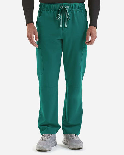 Onna Men's Relentless Stretch Cargo Scrub Pants NN500 #colormdl_Clean Green