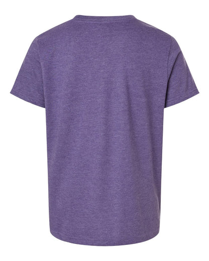 Tultex Youth Fine Jersey T-Shirt 235 #color_Heather Purple