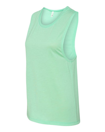 BELLA + CANVAS Women's Flowy Scoop Muscle Tank 8803 #color_Mint