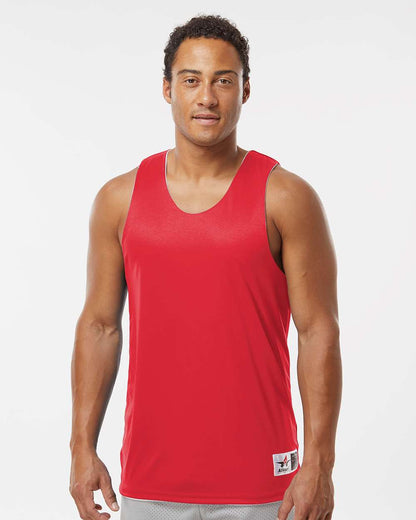 Alleson Athletic Reversible Tank 506CR #colormdl_Red/ White