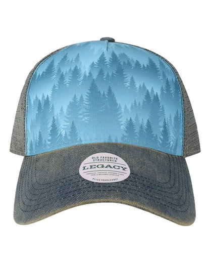 LEGACY Old Favorite Five-Panel Trucker Cap OFAFP #color_Blue Pines