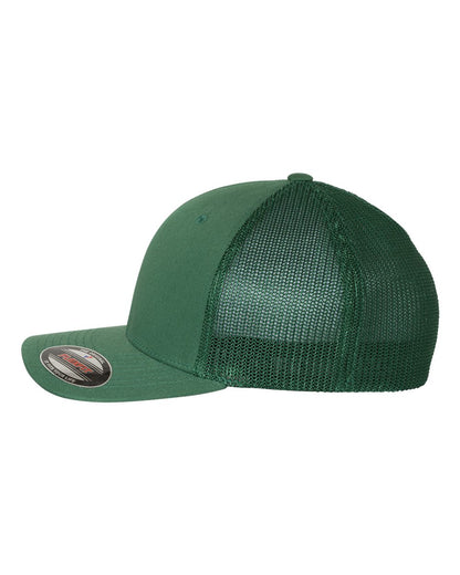 Flexfit Trucker Cap 6511 #color_Evergreen