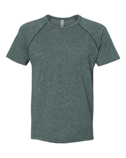 Next Level Mock Twist Raglan T-Shirt 2050 #color_Forest Green