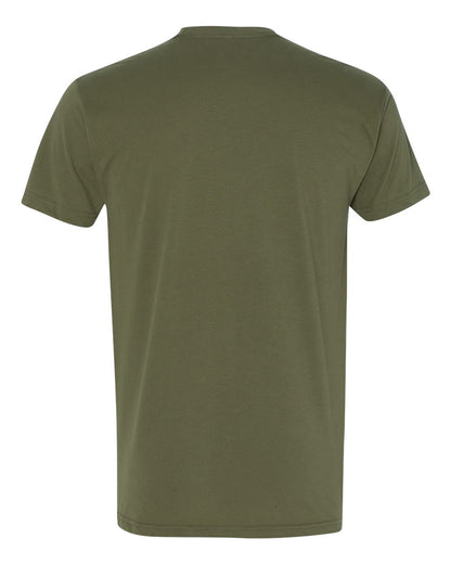 Next Level Sueded T-Shirt 6410 #color_Military Green