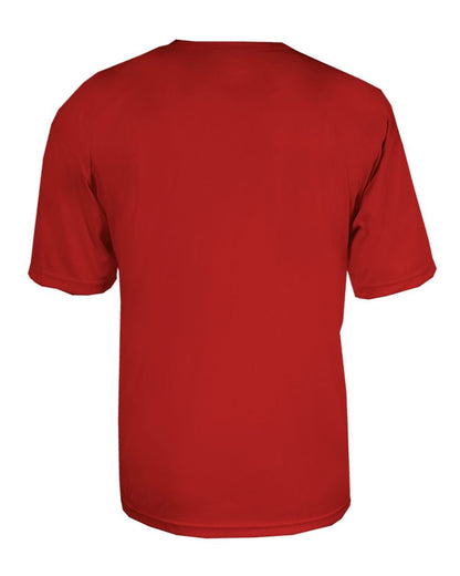 Alleson Athletic B-Core Youth Placket Jersey 2930 #color_Red