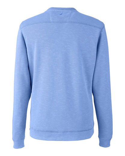 Nautica Unisex Sun Surfer Supreme Crewneck Sweatshirt N17989 #color_Vintage Mavi