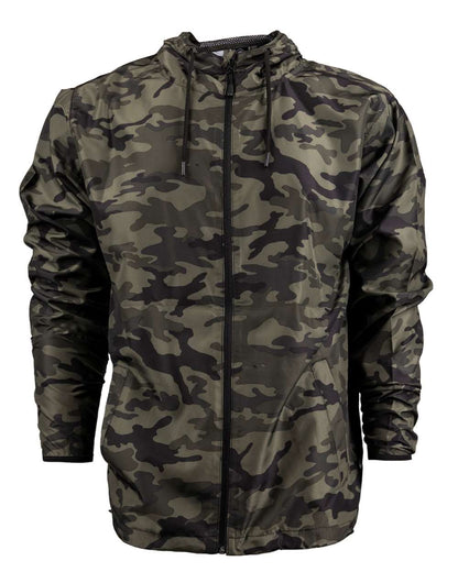 Burnside Stormbreaker Jacket 9754 #color_Green Camo