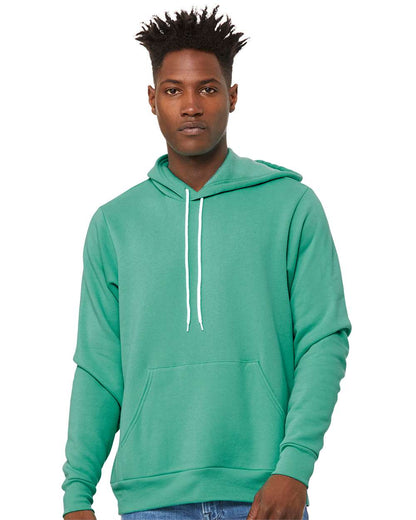 BELLA + CANVAS Sponge Fleece Hoodie 3719 #colormdl_Teal