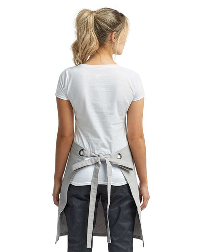 Artisan Collection by Reprime Calibre Heavy Cotton Canvas Waist Apron RP131 #colormdl_Silver