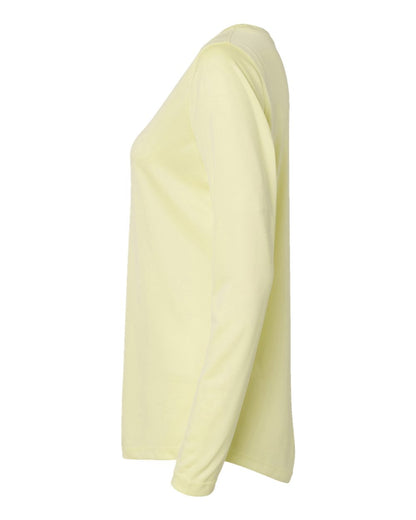 Paragon Women's Long Islander Performance Long Sleeve T-Shirt 214 #color_Pale Yellow