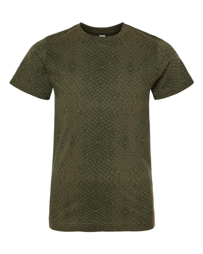 LAT Youth Fine Jersey Tee 6101 #color_Green Reptile