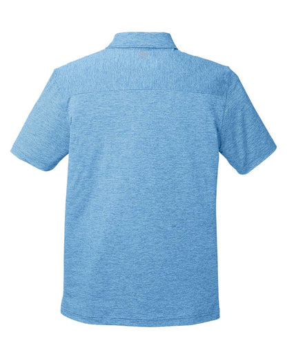 vineyard vines Men's Destin Stripe Sankaty Polo G011146 #color_Ocean Breeze