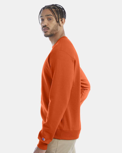 Champion Unisex Powerblend® Crewneck Sweatshirt S600 #colormdl_Orange