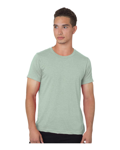 Bayside 50/50 Fine Jersey T-Shirt 9510 #color_Heather Sage