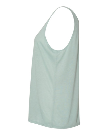 BELLA + CANVAS Women's Slouchy Tank 8838 #color_Dusty Blue