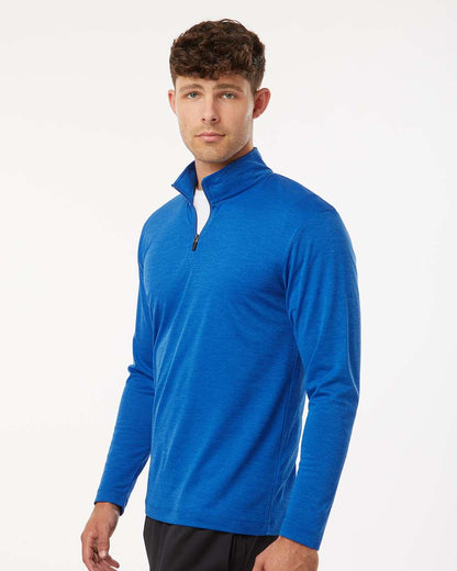 AllPro Men's Pro-Lock Performance Mélange Quarter-Zip Pullover 4HM700 #colormdl_Royal Melange