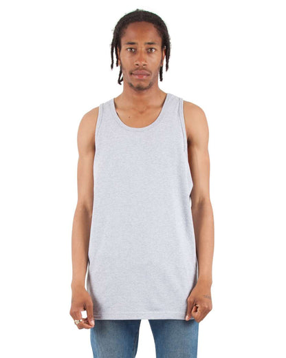 Shaka Wear Unisex Active Tank SHTANK #colormdl_Heather Grey