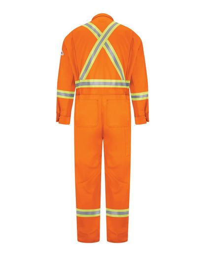 Bulwark Premium Coverall with CSA Compliant Reflective Trim - EXCEL FR® ComforTouch®. CLBC #color_Orange