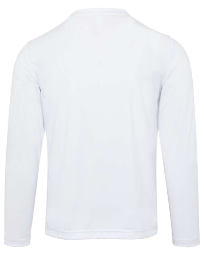 Team 365 Men's Zone Performance Long Sleeve T-Shirt TT11L #color_White