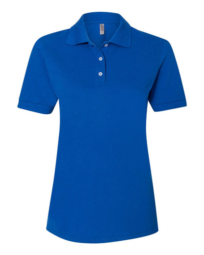 JERZEES Women's 100% Ring-Spun Cotton Piqué Polo 443W #color_Royal