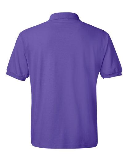 Hanes Ecosmart® Jersey Polo 054X #color_Purple