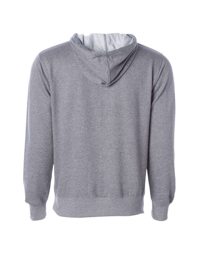 Independent Trading Co. Unisex Midweight Hooded Sweatshirt SS4500 #color_Gunmetal Heather