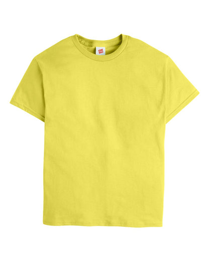Hanes Essential-T Youth T-Shirt 5480 #color_Yellow