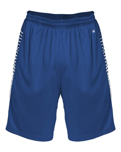 Badger Lineup Shorts 4212 #color_Royal