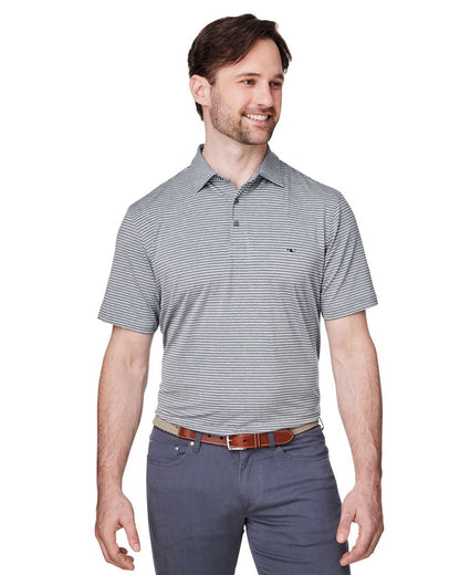 vineyard vines Men's Bradley Stripe Sankaty Polo G012426 #colormdl_Hammerhead TJ