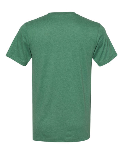 BELLA + CANVAS Sueded Tee 3301 #color_Heather Grass Green