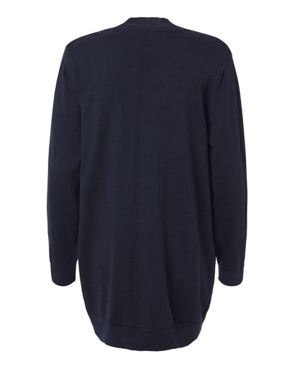 Devon & Jones Women's New Classics Open Cardigan Sweater DG447W #color_Navy