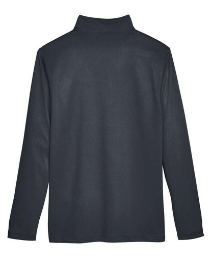 Harriton Men's Advantage Snag Protection Plus Quarter-Zip Pullover M748 #color_Dark Charcoal