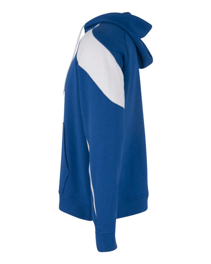 Holloway Unisex Athletic Fleece Prospect Hooded Sweatshirt 229546 #color_Royal/ White