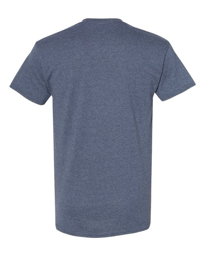 Gildan Unisex Heavy Cotton™ T-Shirt 5000 #color_Heather Navy