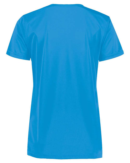 Holloway Women's Momentum V-Neck T-Shirt 222820 #color_Power Blue