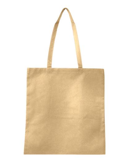 Q-Tees Non-Woven Tote Bag Q126300 #color_Natural