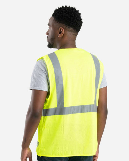 Berne Apparel Unisex Hi-Vis Class 2 Economy Vest HVV042 #colormdl_Yellow