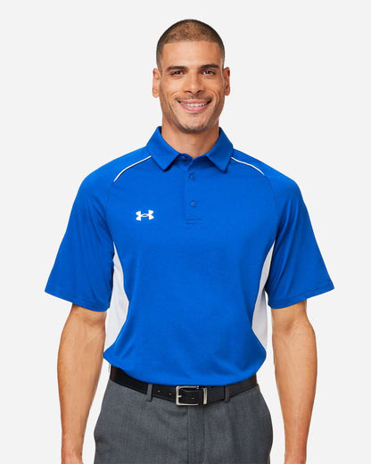 Under Armour Men's Title Polo 2.0 1383263 #colormdl_Royal/ White