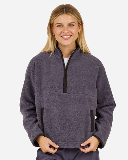 Boxercraft Women's Everest Half-Zip Pullover BW8501 #colormdl_Mystic